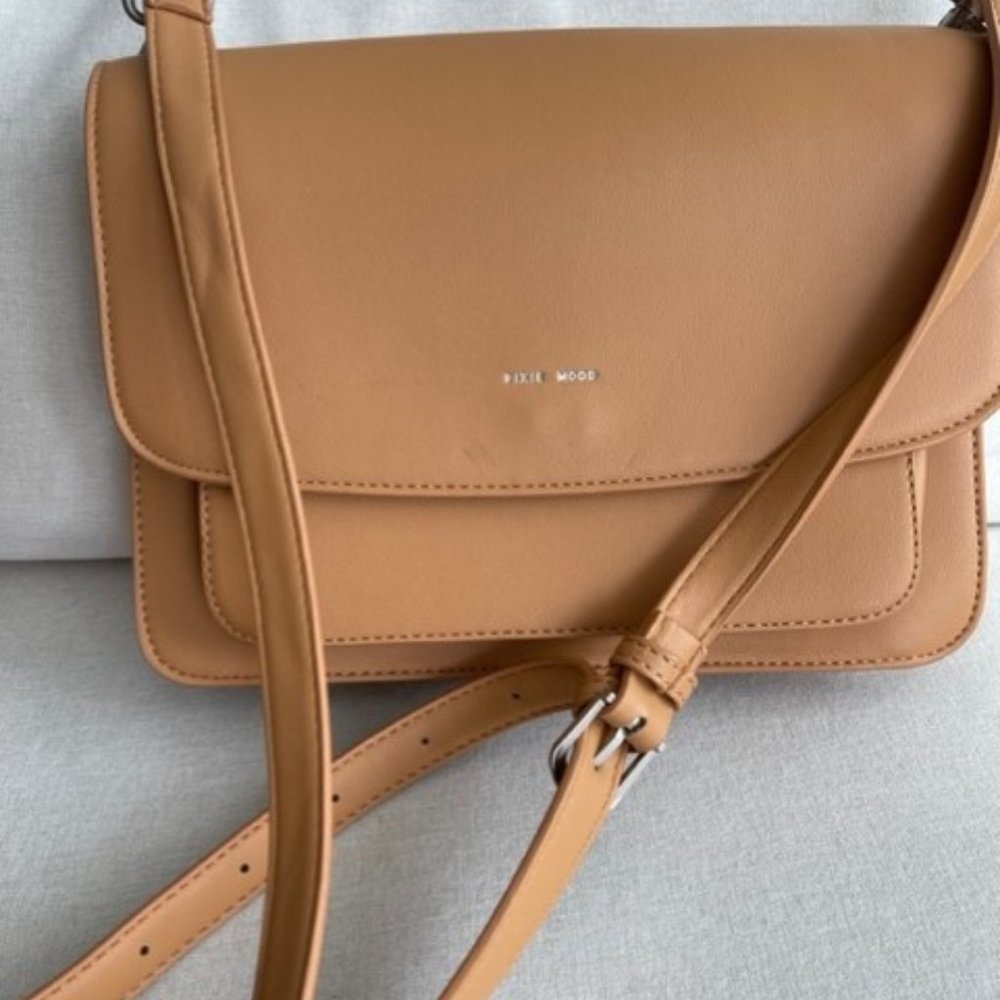 Tan Cross body purse
